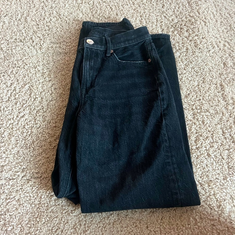 black american eagle jeans